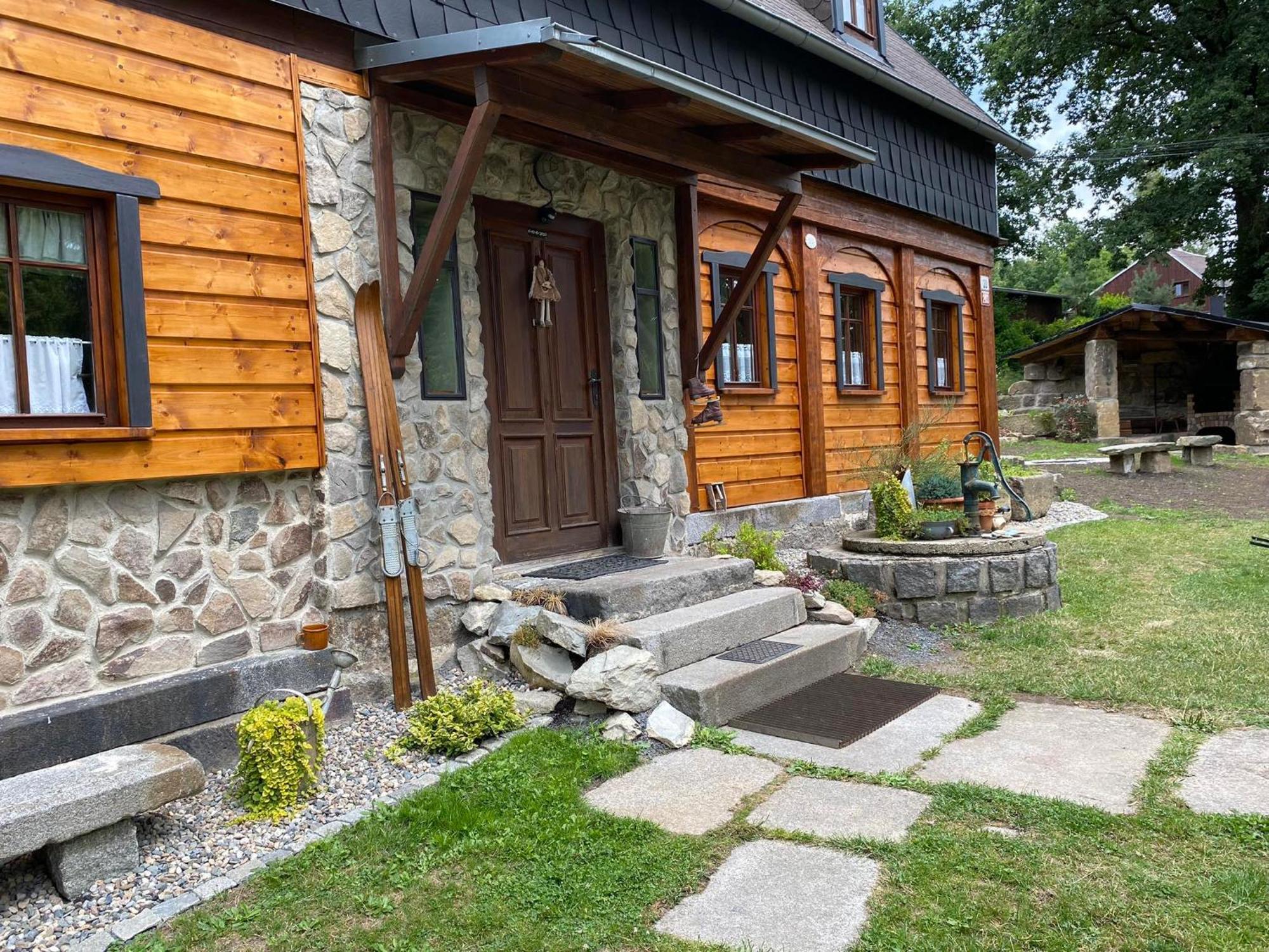 Chaloupka Království Vila Šluknov Exterior foto